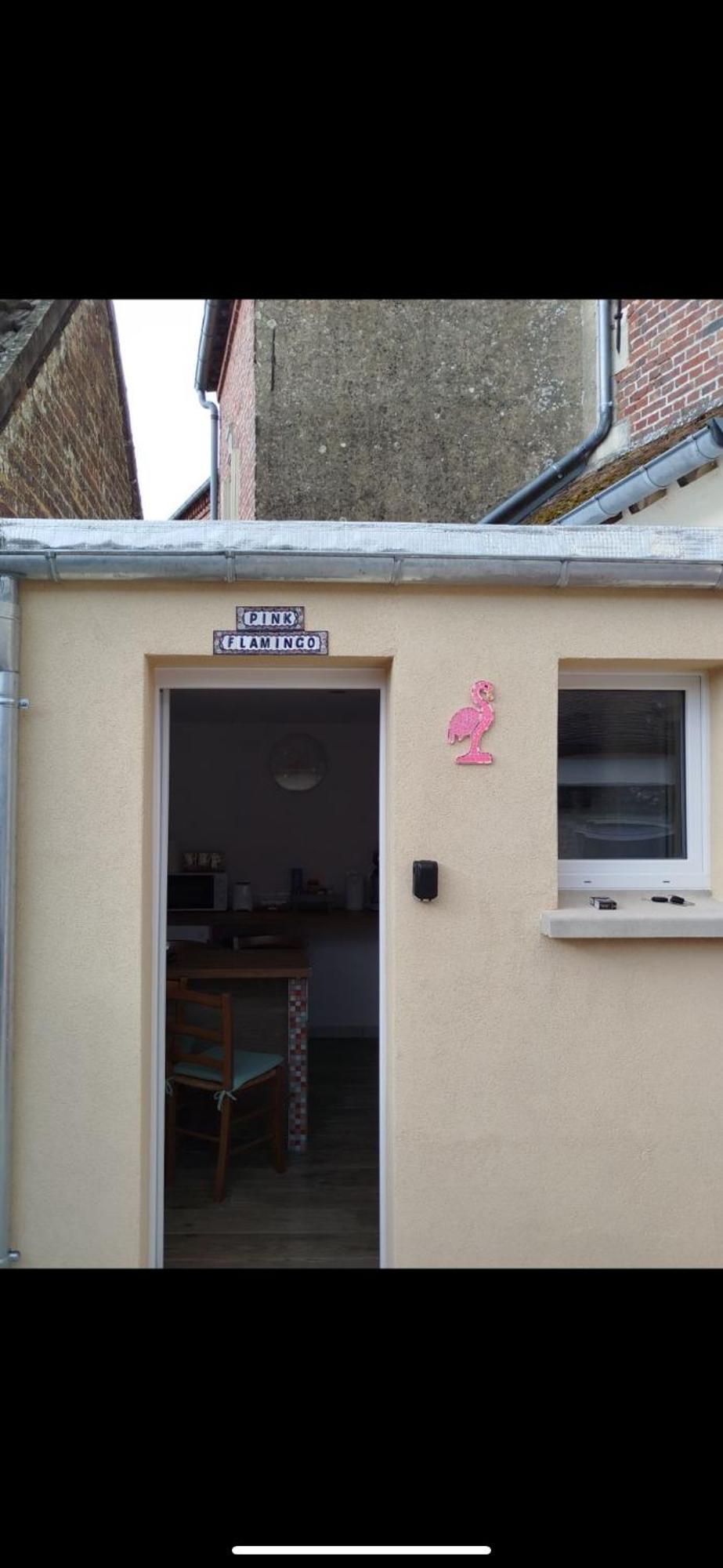 Maison Pink Flamingo Aeroport Tille 2 A 4 Personnes Exterior photo